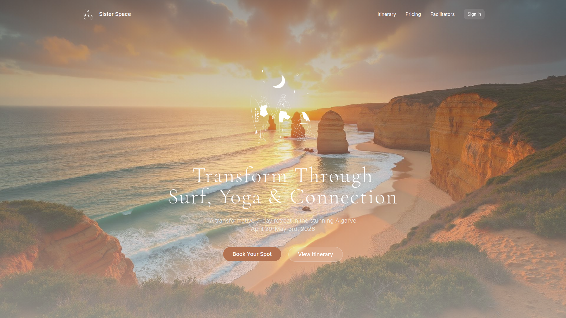 Sister Space Retreats: Surf, Yoga & Connection in the Algarve