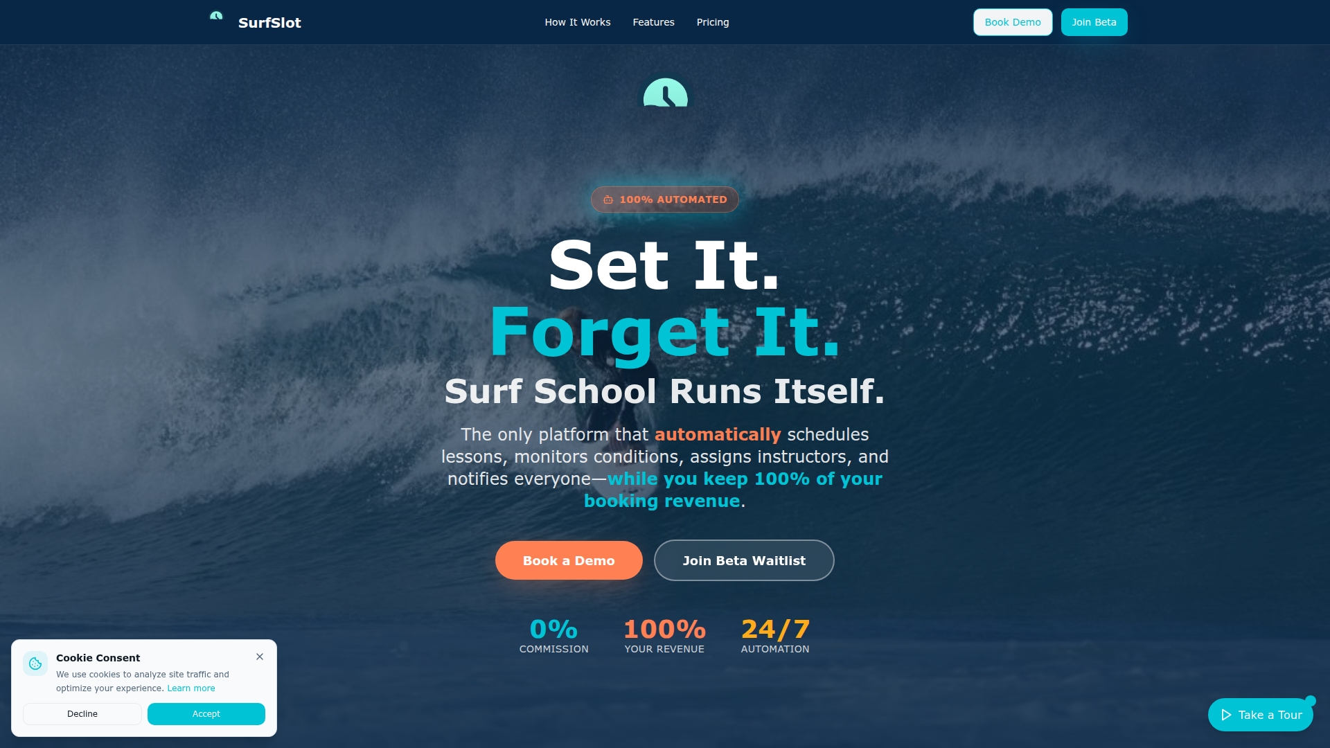 SurfSlot: Automated Platform for Surf Schools